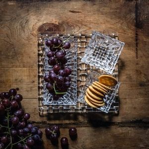 NEW box Nachtmann, Bossa Nova, Rectangular Serving Bowl, Set of 2